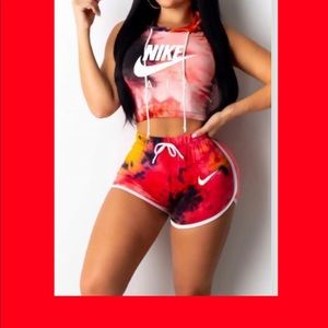 Two piece shorts set